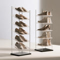 Schuhschrank, mit klarer Formgebung, Farbe: grau